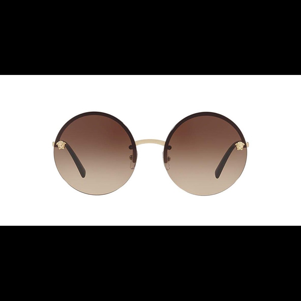 Versace Round Medusa Sunglasses